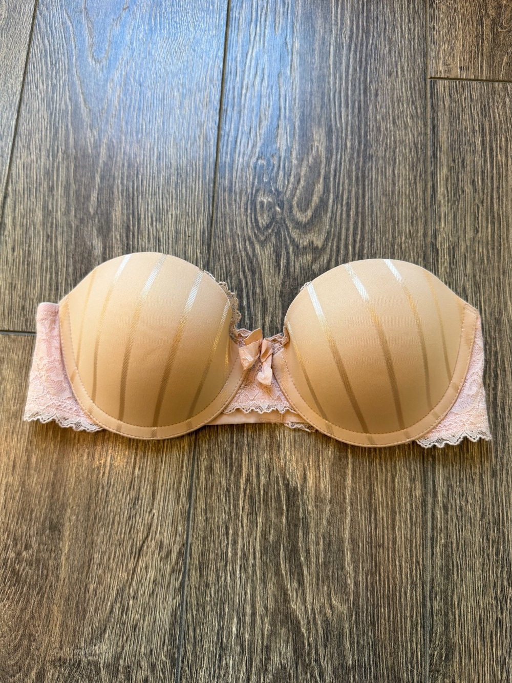 Felina Lace Strapless Bra 34B